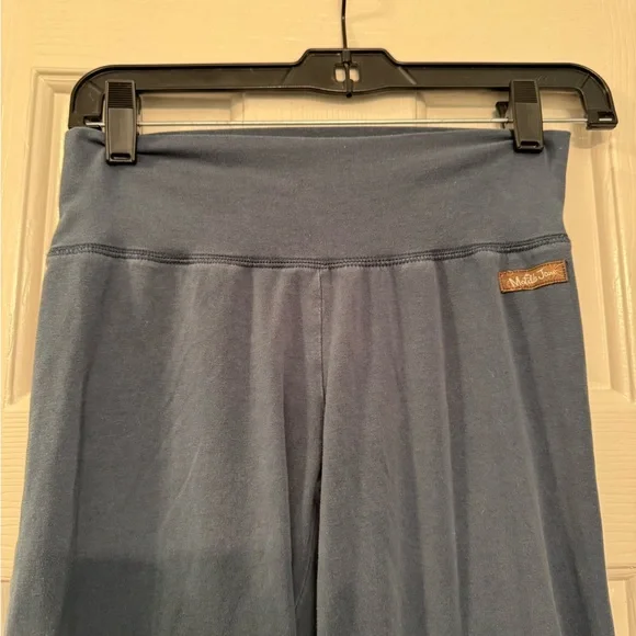 Matilda Jane | Finn Tiered Pants Full Length Ceil Blue Stretch Wide Leg - Picture 5 of 9